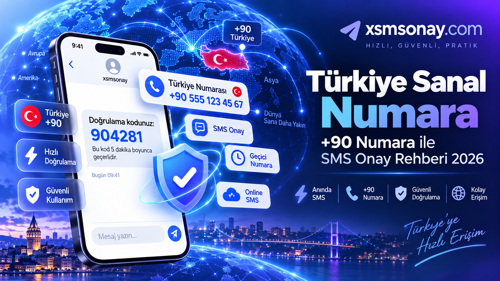 Türkiye Sanal Numara Alma 2026: +90 Numara ile SMS Onay Rehberi